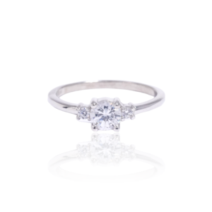 Sparkling Ring in Silver