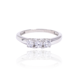 Sparkling Ring in Silver