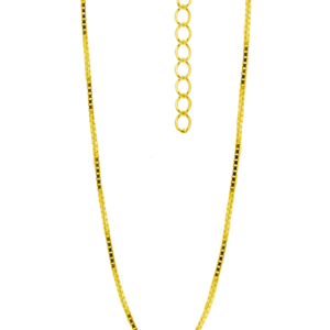 Box Chain Bracelet in Silver