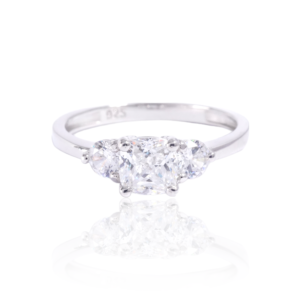 Sparkling Ring in Silver