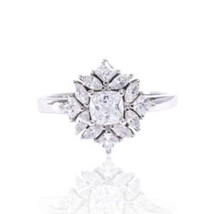 Silver Reflection Ring in Silver