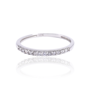 10K White Gold Moment Ring