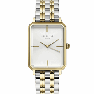 The Octagon White Steel Silver Gold Duotone