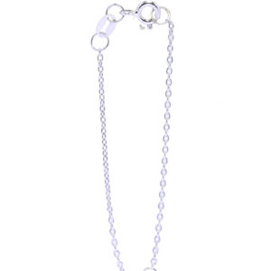 Cable Chain Necklace Extender in Silver