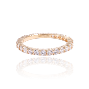 18K Yellow Gold Eternity Ring