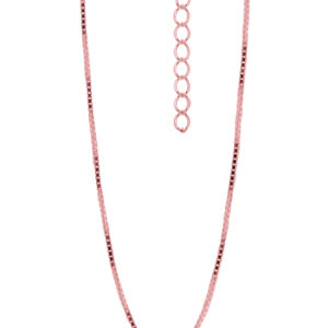 Box Chain Bracelet in Silver