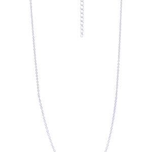 Cable Chain Necklace in Silver