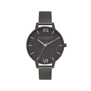 Olivia Burton Glitter Dial Gun Glitter Women's Watch (OB16GD49)