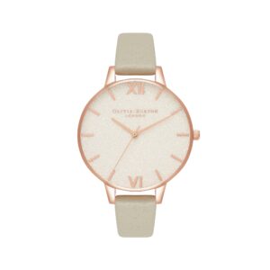 Olivia Burton Glitter Dial White Glitter Women's Watch (OB16GD89)