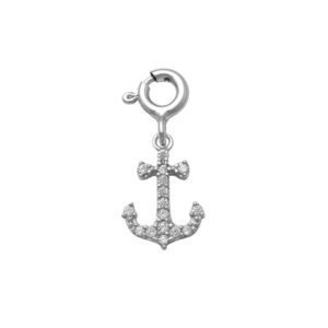 Anchor Charm in Silver