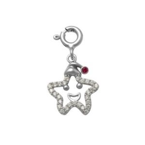 Starfish Charm in Silver