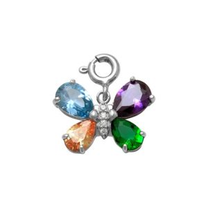 Butterfly Charm in Silver