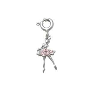 Ballet Charm Charm in Silver