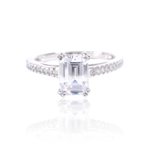 Engagement Ring in Silver