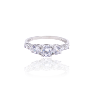 Engagement Ring in Silver