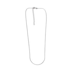 Snake Chain Necklace in Silver