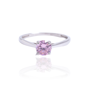 Solitaire Ring in Silver