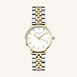 The Small Edit White Steel Silver Gold Duo