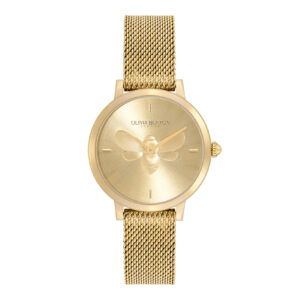 Olivia Burton Bee Ultra Slim Mesh Women's Watch