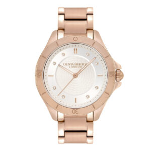 Olivia Burton Guilloche Bracelet Women's Watch