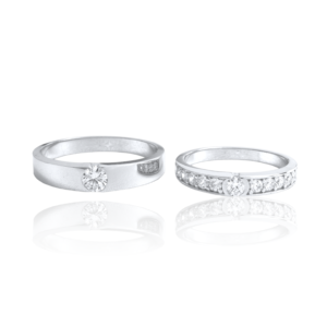 Couple Ring in Silver
