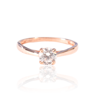 10K Rose Gold The One Ring