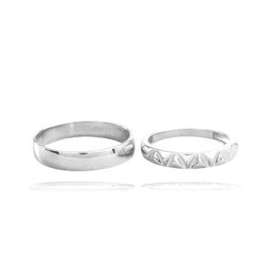 Couple Ring in Silver