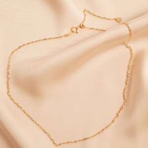 18K Yellow Gold Necklace