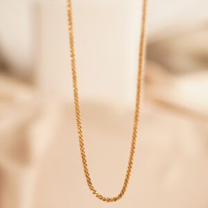 18K Yellow Gold Necklace