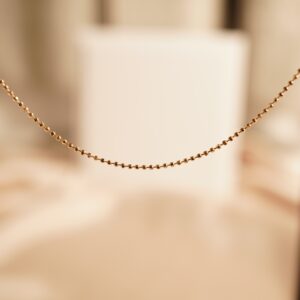 18K Yellow Gold Necklace