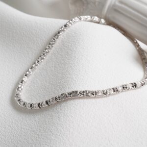 18K White Gold Bracelet