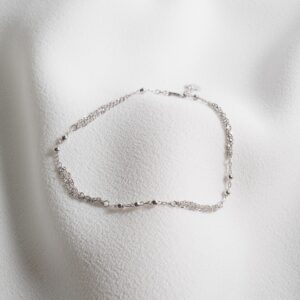 18K White Gold Bracelet