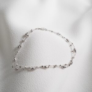 18K White Gold Bracelet
