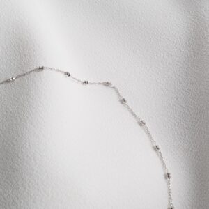 18K White Gold Necklace