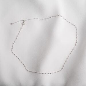 18K White Gold Necklace