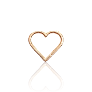 14K Yellow Gold Clicker Earring