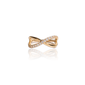 14K Yellow Gold Clicker Earring