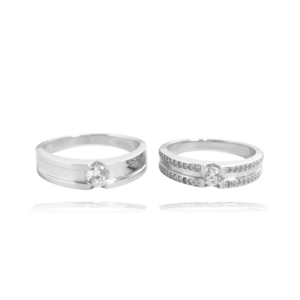 Couple Ring in Silver