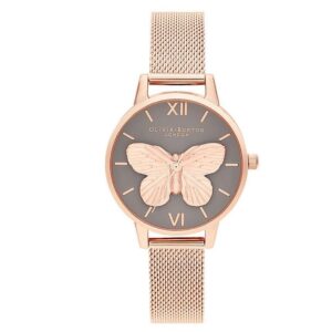 Olivia Burton 3D Butterfly Women's Watch