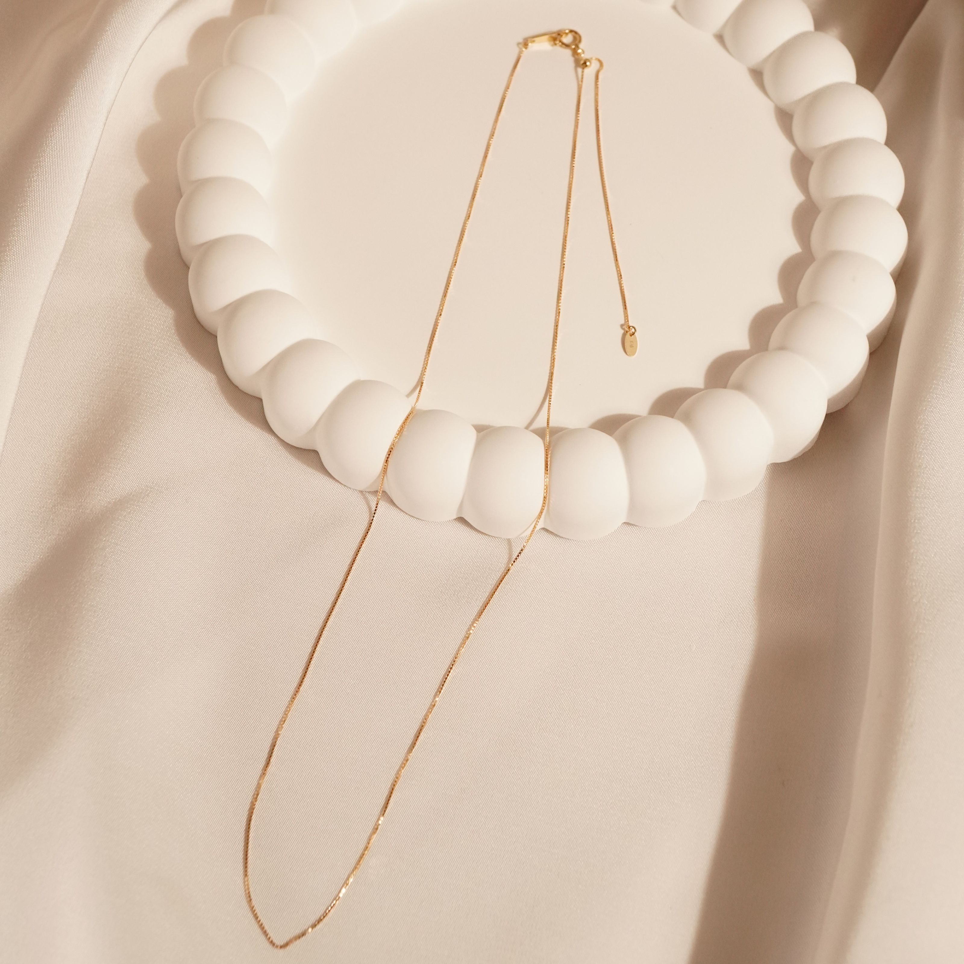 18K Yellow Gold Necklace