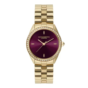 Olivia Burton Sports Luxe Bejewelled Women's Watch