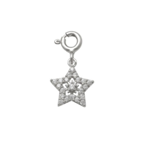 Star Charm in Silver