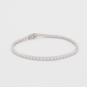 Tennis Bracelet in Silver